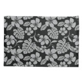 HOUSSE D'OREILLERS BIKINI ROSE (NOIR/GRIS) (Dos-gauche)