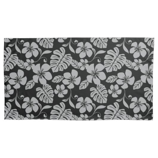 HOUSSE D'OREILLERS BIKINI ROSE (NOIR/GRIS) (devant-gauche)