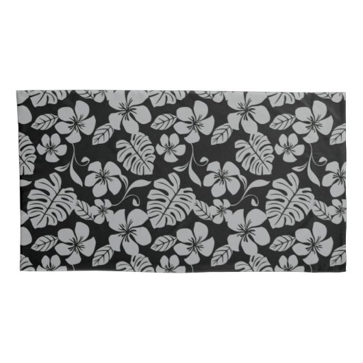 HOUSSE D'OREILLERS BIKINI ROSE (NOIR/GRIS) (Dos-Droit)