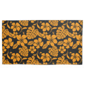 HOUSSE D'OREILLERS BIKINI ROSE (NOIR/ORANGE) (devant-gauche)