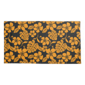 HOUSSE D'OREILLERS BIKINI ROSE (NOIR/ORANGE) (Dos-gauche)