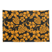 HOUSSE D'OREILLERS BIKINI ROSE (NOIR/ORANGE) (Dos-Droit)