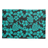 HOUSSE D'OREILLERS BIKINI ROSE (NOIR/TURQUOISE) (Dos-gauche)