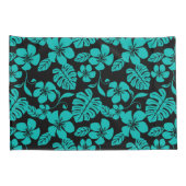 HOUSSE D'OREILLERS BIKINI ROSE (NOIR/TURQUOISE) (Dos-Droit)