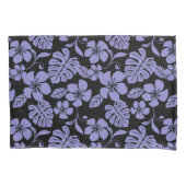 HOUSSE D'OREILLERS BIKINI ROSE (NOIR/VIOLET) (devant-gauche)