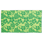 Housse D'oreillers BIKINI ROSE (VERT x 2) (devant-gauche)