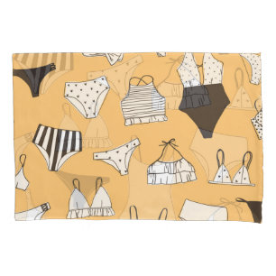 Housse D'oreillers Bikini tropical : Motif d'été à main