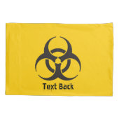 Housse D'oreillers Biohazard icon (Dos)