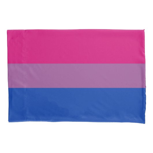 Housse D'oreillers Bisexual pride (devant)