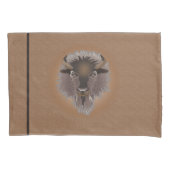 Housse D'oreillers Bison rustique des plaines de l'Ouest (devant-gauche)