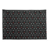 Housse D'oreillers Black Triangle UFO Pattern Modern Abstract (Dos-Droit)