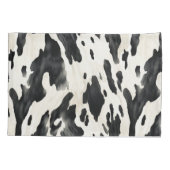 Housse D'oreillers Black White Cow Print Animal Farm (Dos-gauche)
