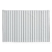 Housse D'oreillers Blanc Noir Frappe Jaune Lily Orange (Dos-Droit)