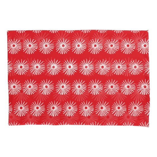 Housse D'oreillers Blanc noir, texture florale abstraite. (devant)