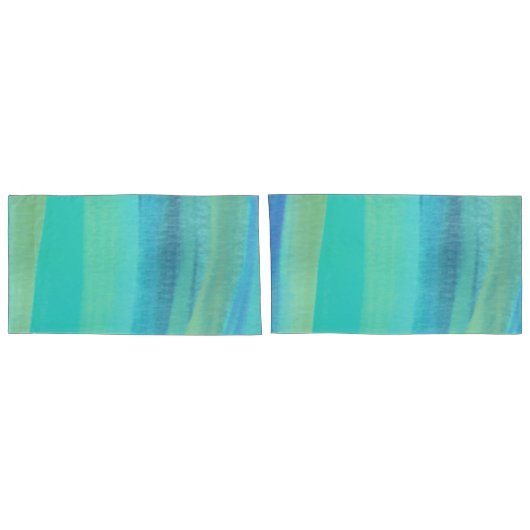 Housse D'oreillers Bleu (Dos-Set)