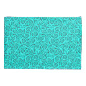 Housse D'oreillers bleu (Dos)