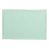 Housse D'oreillers Bleu	 Aéro (couleur solide)  (Dos)