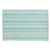 Housse D'oreillers Bleu Bleu Côtier Vert Écarté Son Nom Rustique (devant-gauche)