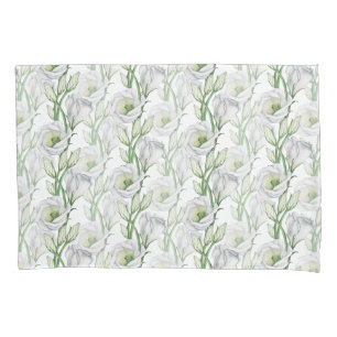 Housse D'oreillers Bleu bohème élégant, confortable