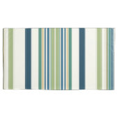 Housse D'oreillers Bleu de la Marine Vert clair (devant-gauche)