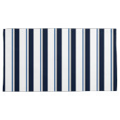 Housse D'oreillers Bleu et blanc (devant-Droit)