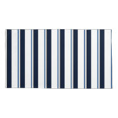 Housse D'oreillers Bleu et blanc (Dos-gauche)