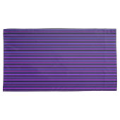 Housse D'oreillers Bleu et Noir et Violet (devant-Droit)