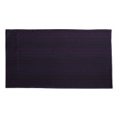 Housse D'oreillers Bleu et Noir et Violet (Dos-gauche)