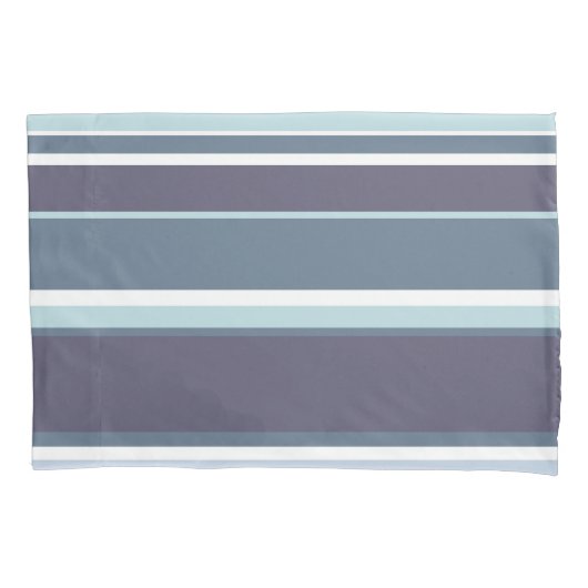 Housse D'oreillers Bleu-gris (devant)