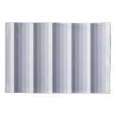 Housse D'oreillers Bleu gris rayures (Dos)