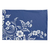 Housse D'oreillers Bleu Porcelaine (Dos)