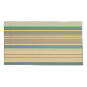 Housse D'oreillers Bleu rayé (Dos)