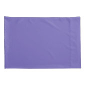 Housse D'oreillers Bleu-violet (Crayola) (couleur solide) (Dos-Droit)