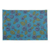 Housse D'oreillers Bleus sur bleu (Dos-Droit)