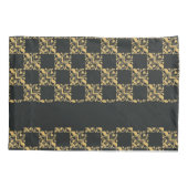 Housse D'oreillers Blocs en bronze (Dos)