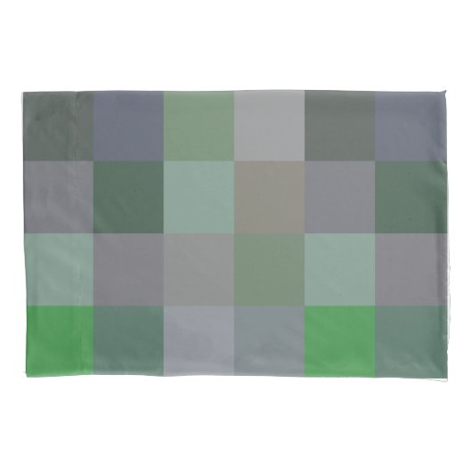 Housse D'oreillers Blocs et rayures en gras 3 oreiller (devant)