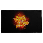 Housse D'oreillers Blooming Fire Rose (devant-Droit)