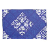 Housse D'oreillers Blue Bandana Design (devant-gauche)
