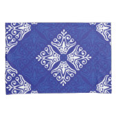 Housse D'oreillers Blue Bandana Design (devant-Droit)