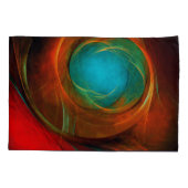 Housse D'oreillers Blue Eye Moderne Abstrait Art Cool Motif #16 (Dos)