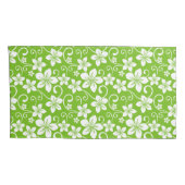 HOUSSE D'OREILLERS BLUE HAWAII (LIME) (Dos-Droit)