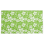 HOUSSE D'OREILLERS BLUE HAWAII (LIME) (devant-Droit)