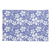 HOUSSE D'OREILLERS BLUE HAWAII (PERIWINKLE) (Dos-gauche)