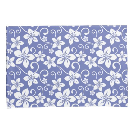 HOUSSE D'OREILLERS BLUE HAWAII (PERIWINKLE) (devant-Droit)