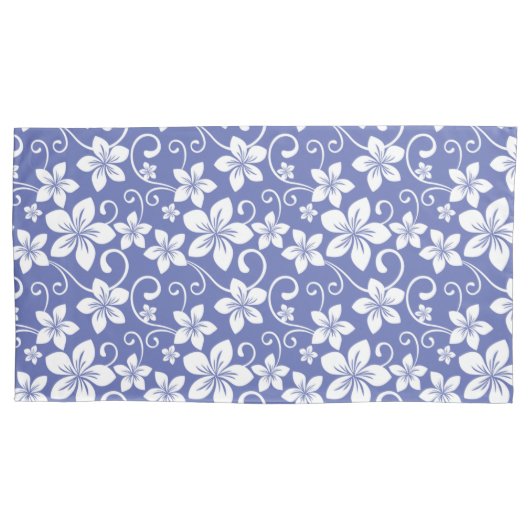HOUSSE D'OREILLERS BLUE HAWAII (PERIWINKLE) (devant-gauche)
