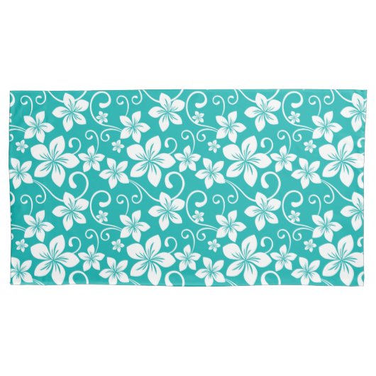 HOUSSE D'OREILLERS BLUE HAWAII (TURQUOISE) (devant-gauche)