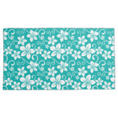 HOUSSE D'OREILLERS BLUE HAWAII (TURQUOISE) (devant-Droit)