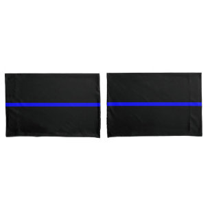 Housse D'oreillers Blue Line mince symbolique