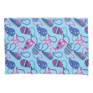 Housse D'oreillers Blue Paisley