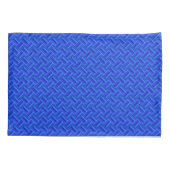Housse D'oreillers Blue stripes (Dos)